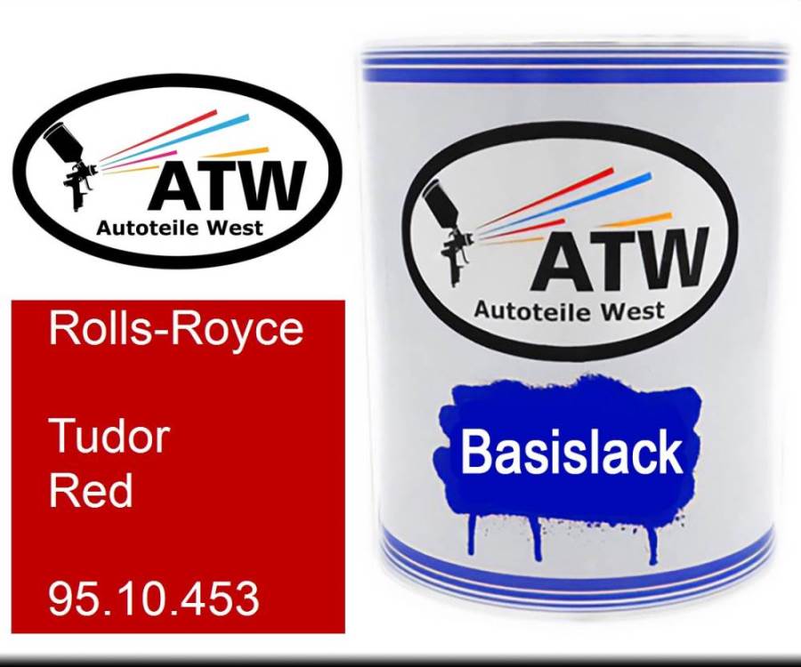 Rolls-Royce, Tudor Red, 95.10.453: 1L Lackdose, von ATW Autoteile West.